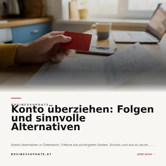 Share-Card fuer Konto überziehen: Folgen und sinnvolle Alternativen