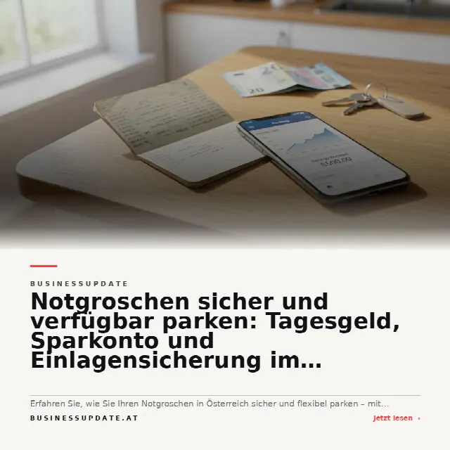 Share-Card fuer Notgroschen sicher und verfügbar parken: Tagesgeld, Sparkonto und Einlagensicherung im Vergleich