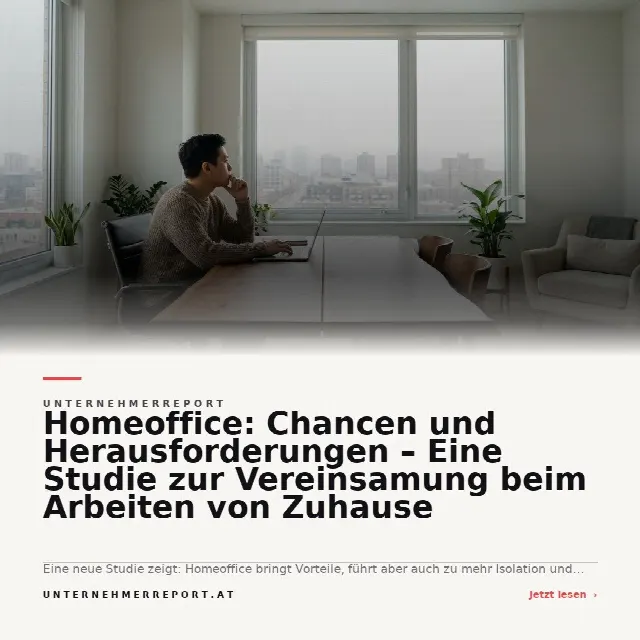 Share-Card fuer Homeoffice-Trend: Wie sich Arbeiten von zu Hause auf soziale Kontakte und Psyche auswirkt