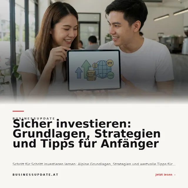 Share-Card fuer Sicher investieren: Grundlagen, Strategien und Tipps für Anfänger